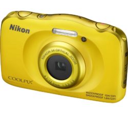 NIKON  COOLPIX W100 Tough Compact Camera - Yellow